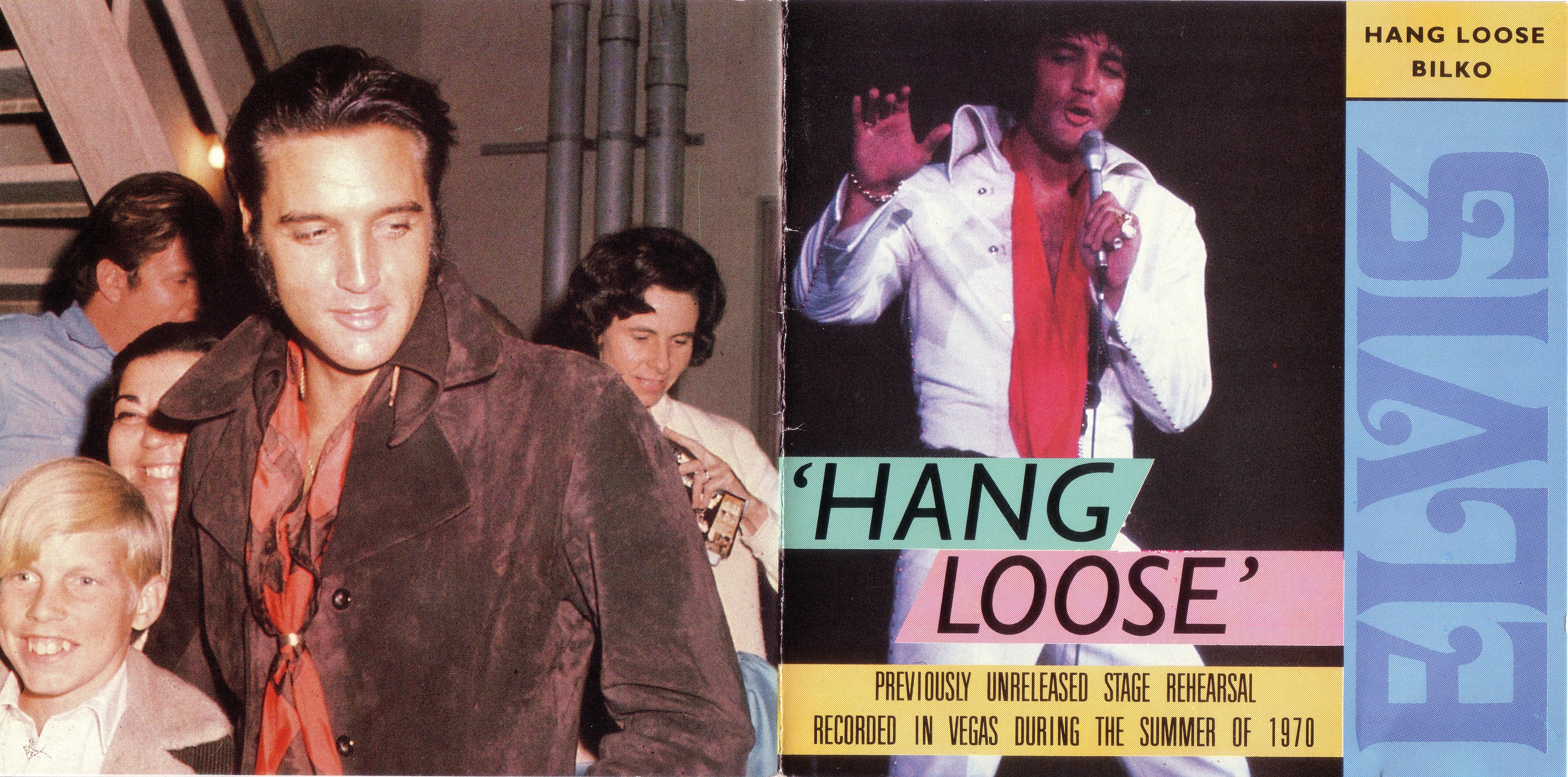 Elvis Presley  Hang Loose : Front + Inlay